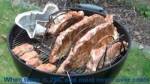 BBQ Ribs in Weber